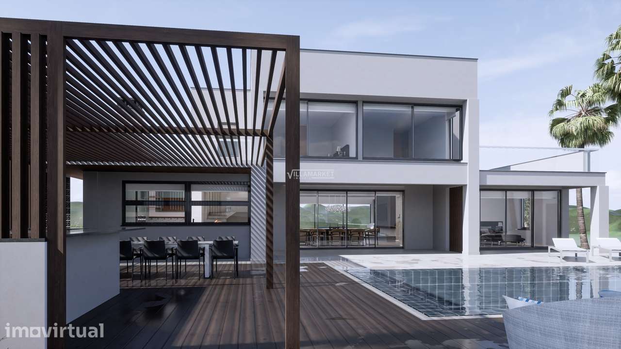 LUXUOSA VILLA V4  DE ARQUITETURA MODERNA COM PISCINA SITUADA NA ZONA D - Grande imagem: 4/38