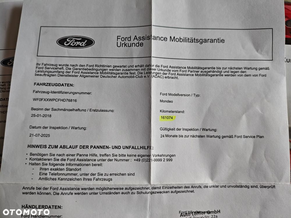 Ford Mondeo 1.5 TDCi ECOnetic Start-Stopp Business Edition - 39