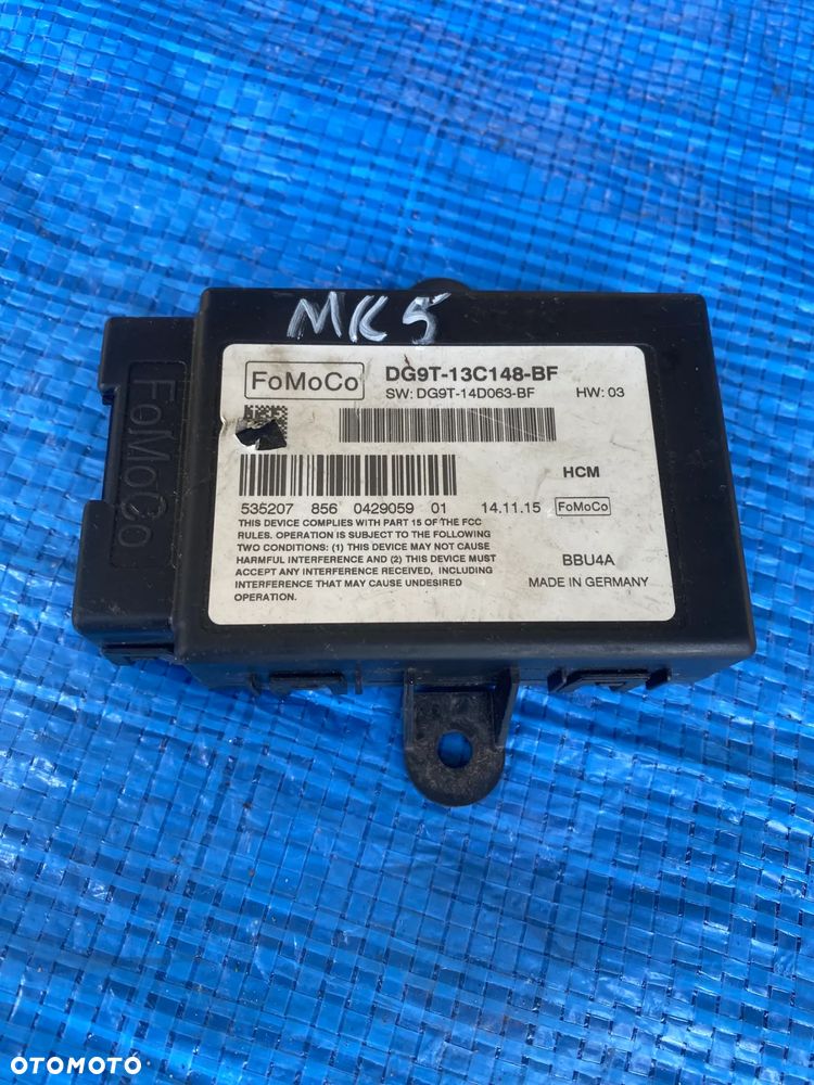 STEROWNIK MODUŁ ŚWIATEŁ LAMP FORD MONDEO MK5 DG9T-13C148-BF - 1