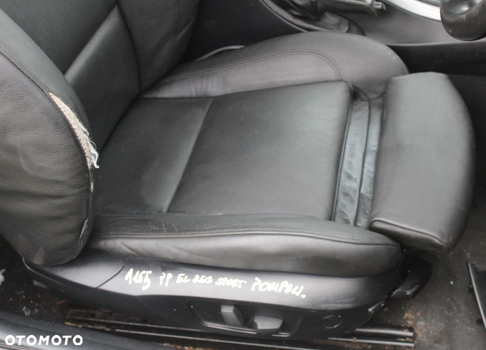 FOTEL LEWY PRAWY KANAPA BOCZKI M PAKIET POMPOWANE BMW E92 - 5