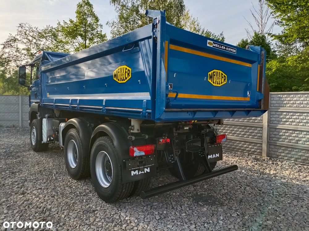 MAN TGS 26.360* 6x4 * 158400km* MEILLER KIPPER 3-stronny* RESOR* Stan Idealny* z NIEMIEC - 23