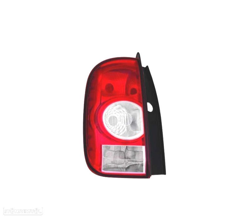 FAROLIN ESQ PARA DACIA DUSTER 10-13 BRANCO VERMELHO - 1