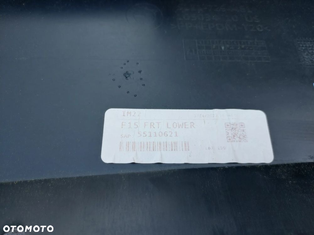 BMW X5 F15 13- ZDERZAK DÓŁ SPOILER ORYGINAŁ NOWY!!! - 3