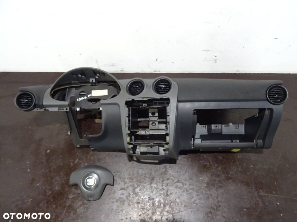 SEAT IBIZA III 02-05 HB 5D 1.9TDI DESKA KONSOLA KOKPIT AIRBAG