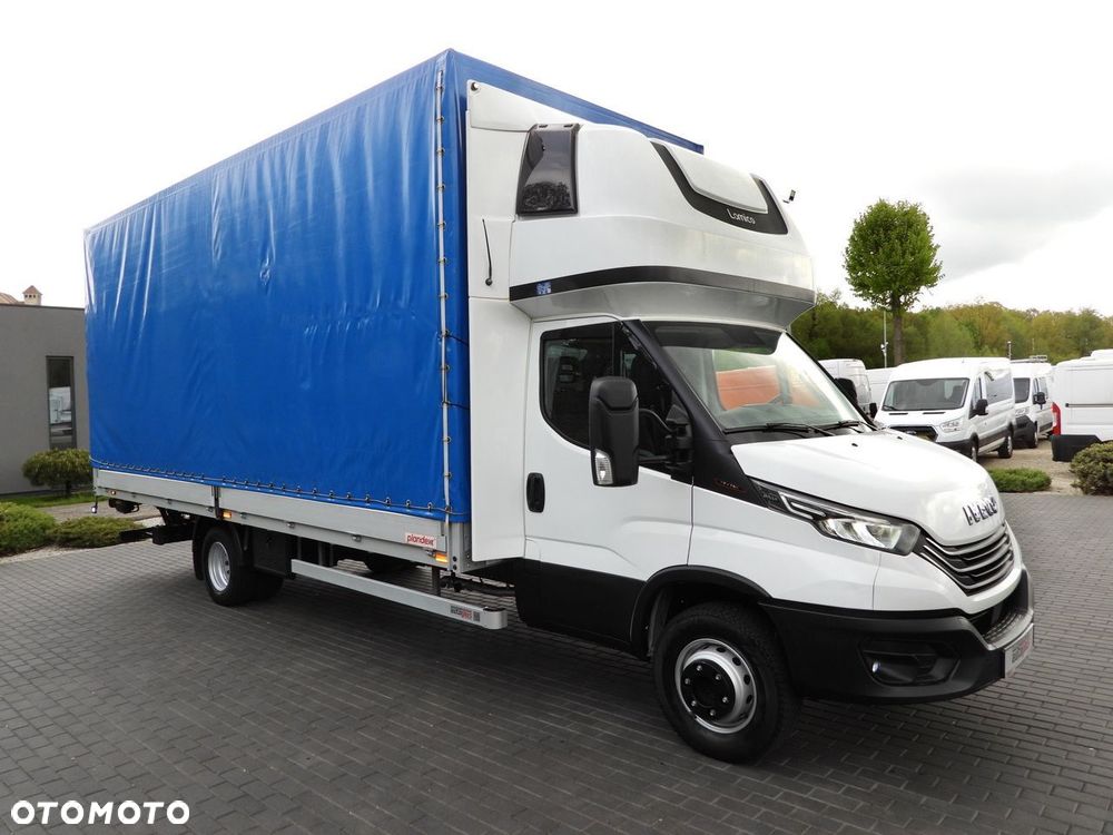 Iveco DAILY 72C18 PLANDEKA WINDA 14 PALET WEBASTO TEMPOMAT LEDY BLIŹNIACZE KOŁA KLIMATYZACJA  180KM - 5