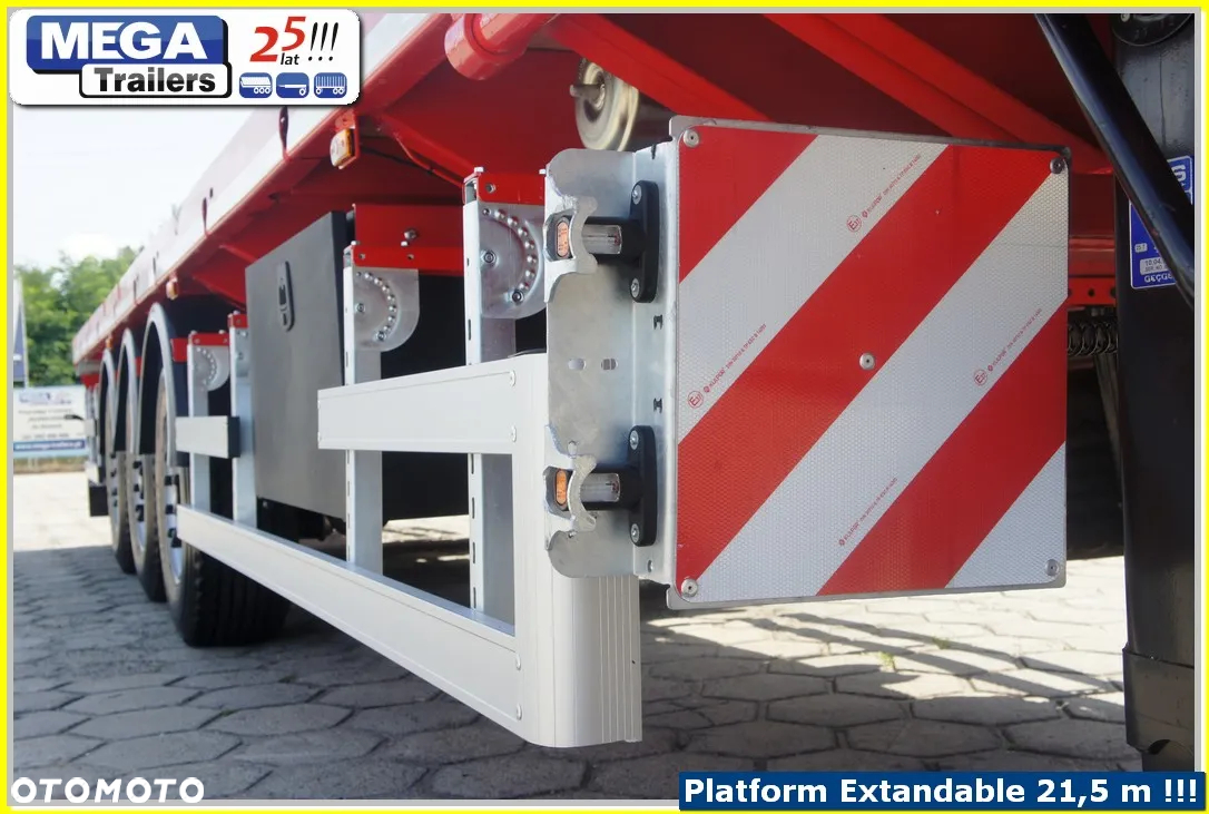 Inny TELEMEGA wysuw 7.50 m, 3 osie, ADR EX3- MEGA Trailers!! - 31