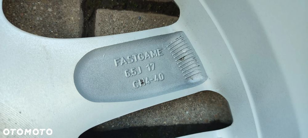 FELGI ALUMNIOWE 4x100 6.5Jx17 CALI ET40 fi 60 8967R RENAULT KADJAR SCENIC CLIO KOMPLET 4 SZTUKI - 11