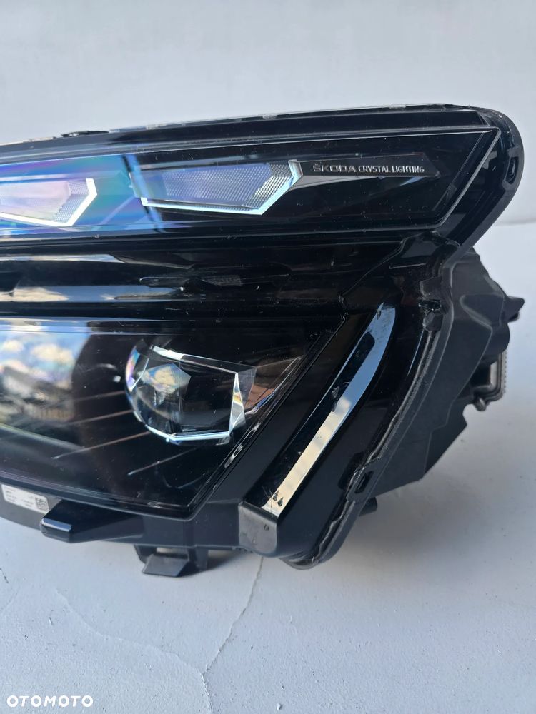Lampa lewy przód skoda kamiq crystal full led kompletna - 2