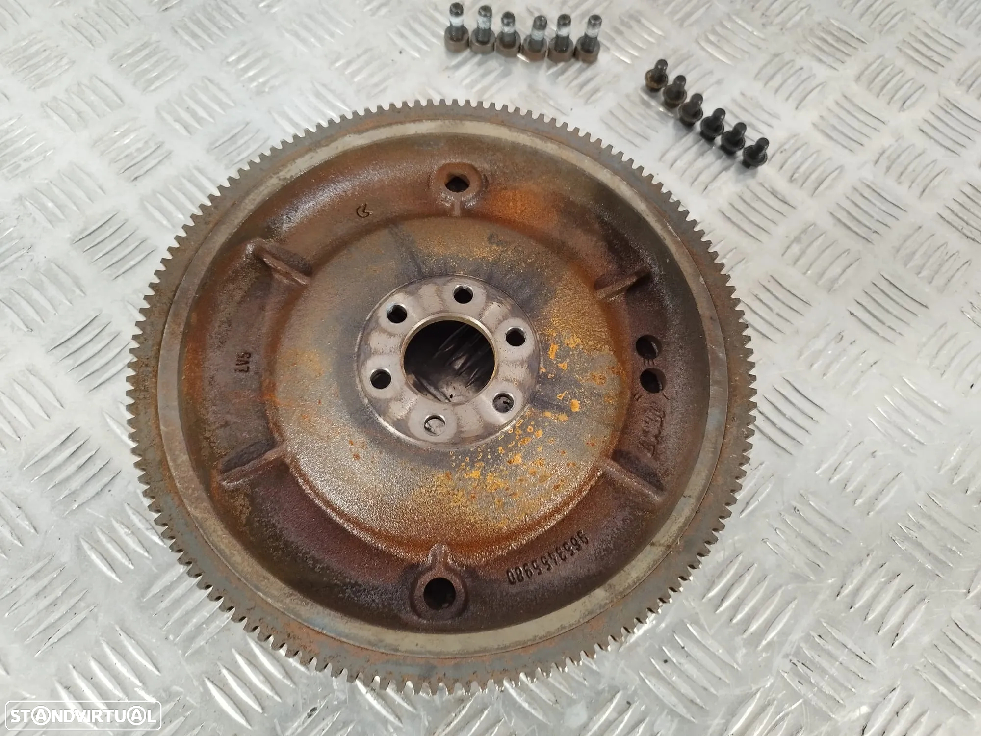 EMBRAIAGEM MONOMASSA FORD FIESTA V 5 MK5 1.6 TDCI 16V 90CV HHJB 5S617550CA 9649014980 9653455980 FUSION FOCUS II 2 MK2 PEUGEOT 307 - 3