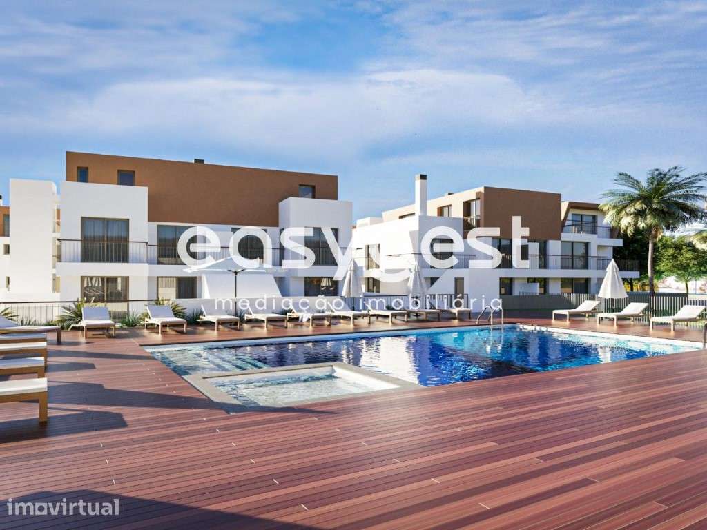 Apartamento T2 de luxo, em condomínio com piscina em Cabanas de Tavira - Grande imagem: 2/20