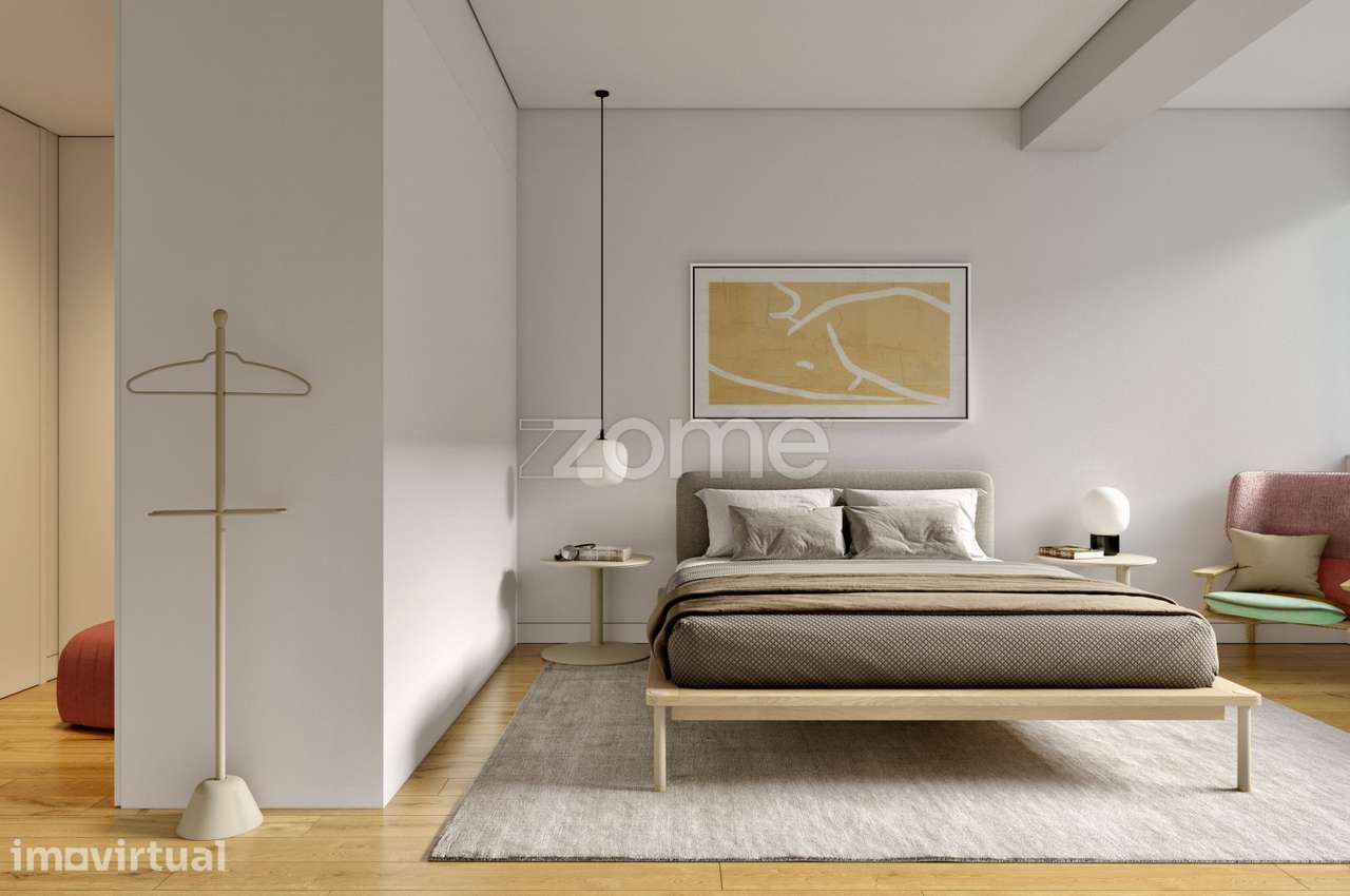 Apartamento NovoT1, Beira-rio, vistas magnificas sobre o Tejo, piscina