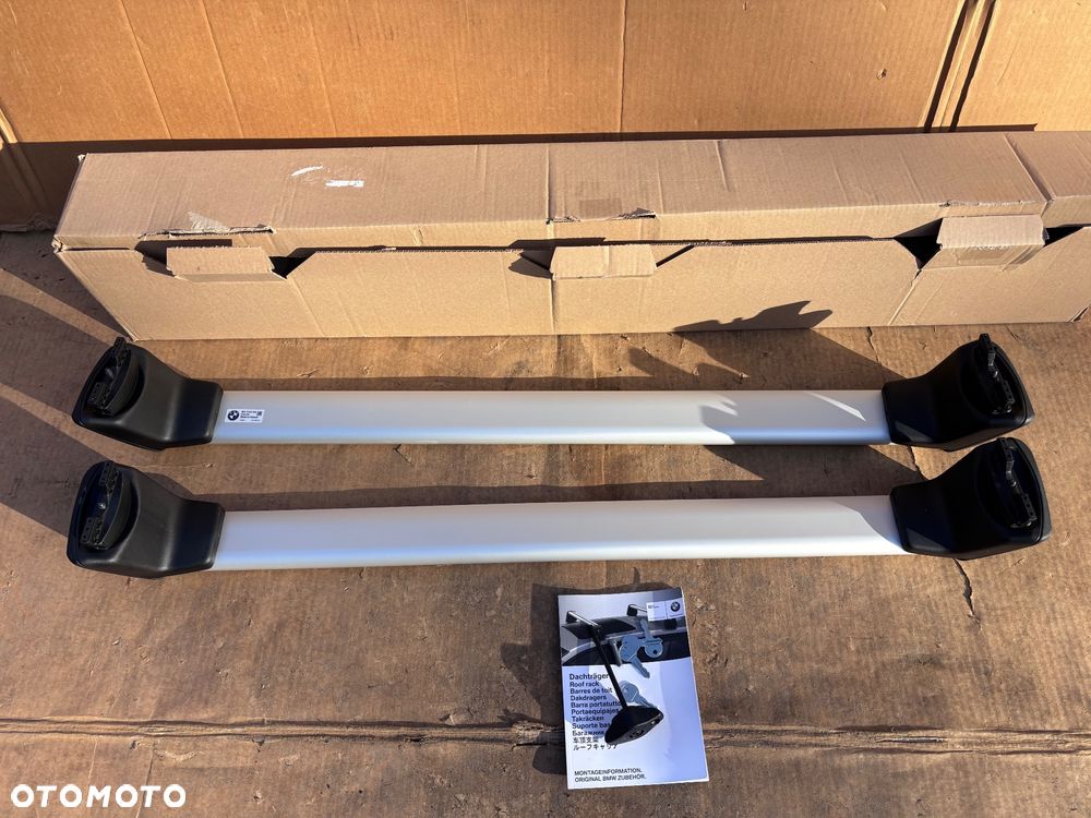 Bmw 1 F40 Oryginalny Wspornik Dachowy Box Dachowy Bagażnik Dachowy Podpórki Belki Dachowe Kluczyk 82712457809 2457809 Jak Nowe - 5