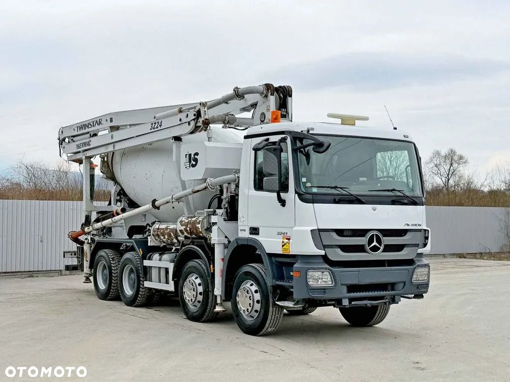 Mercedes-Benz ACTROS 3241 * POMPOGRUSZKA 24 m / 8x4 - 1