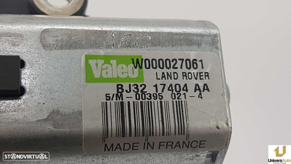 MOTOR LIMPA-VIDROS TRASEIRO LAND ROVER EVOQUE DYNAMIC - 3