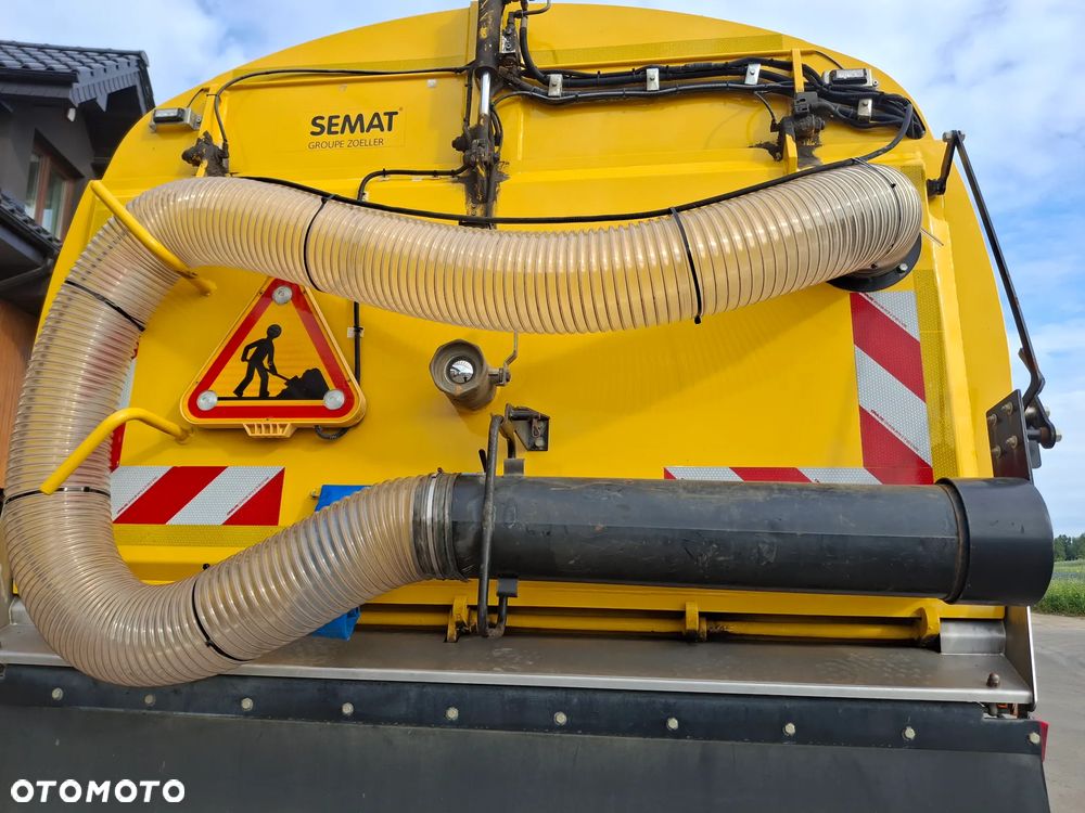 Renault C280 Zamiatarka SEMAT Zoeller FAUN Karcher 2 Silniki Rura Do Liści Listwy Ciśnieniowe Lanca 2 Zbiorniki Wody Szczotki L/R 2018r Euro 6 - 18