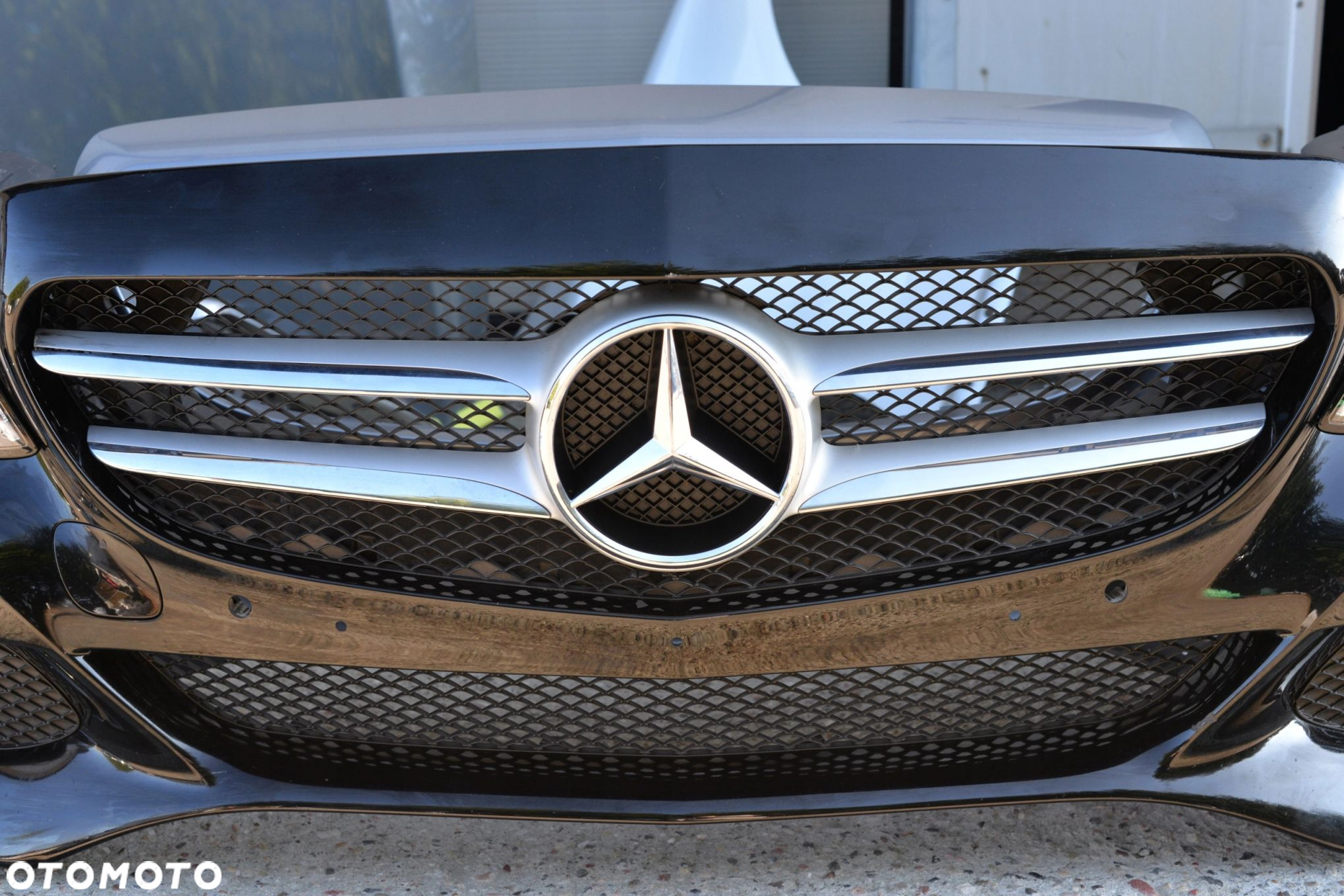 MASKA ZDERZAK BŁOTNIK PAS LAMPA XENON LED GRILL BELKA MERCEDES C W205 - 7