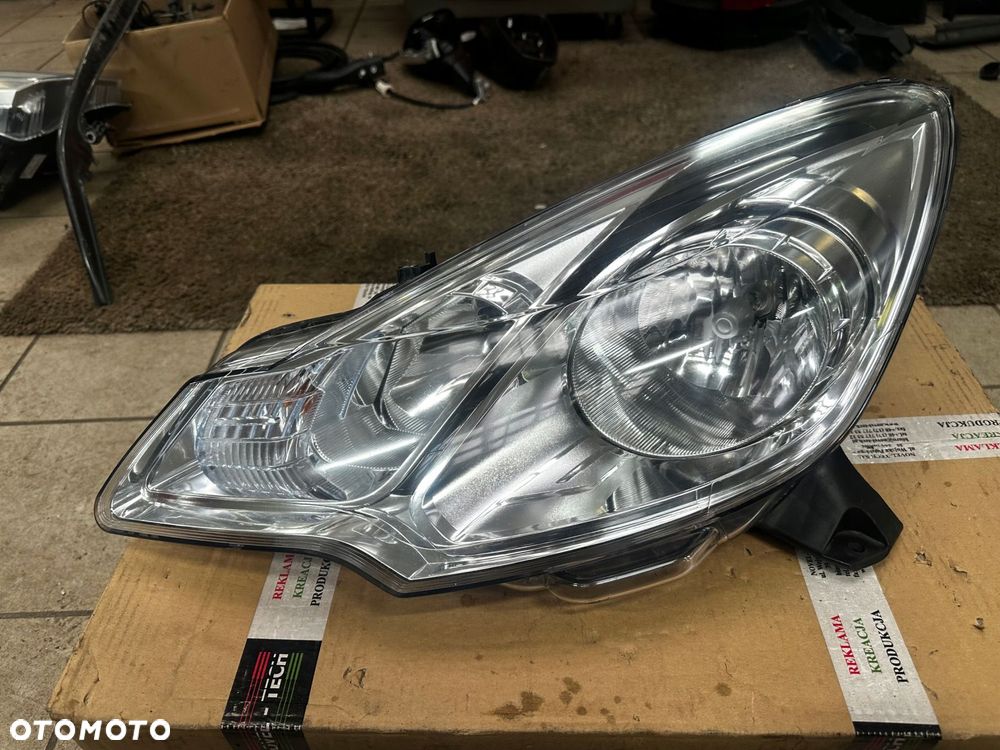 citroen c3 ii lift 10-16 ds3 10-14 lewa lampa przód 9677038280-04 - 2