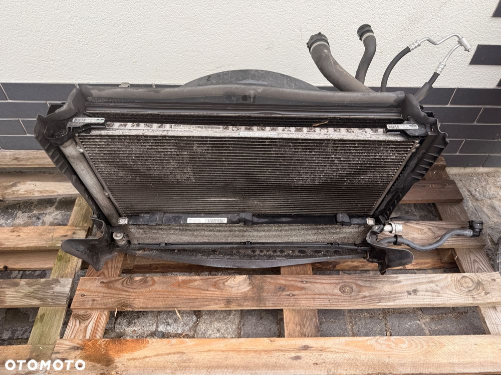 Komplet chłodnic Mercedes W205 C350e hybryda A0995002003 A0999061200 A0995001300 - 4