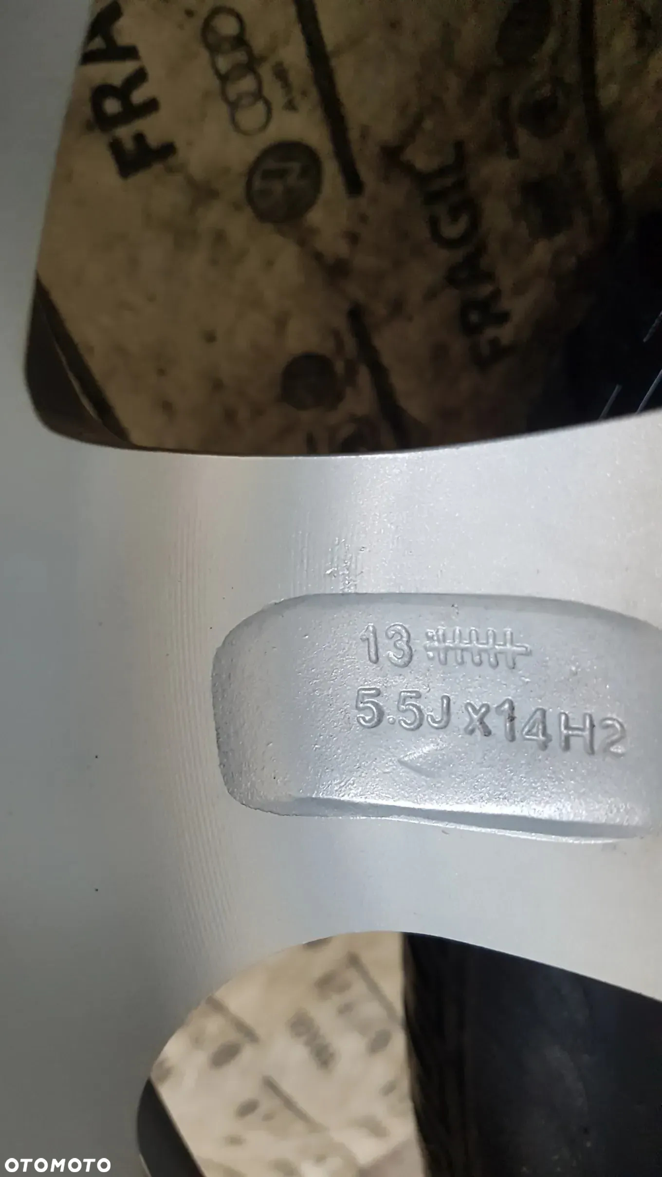 KOŁA CAŁOROCZNE CITROEN C1 TOYOTA AYGO PEUGOT 1008 4X100 155/65R14 5,5JX14 ET35 - 23
