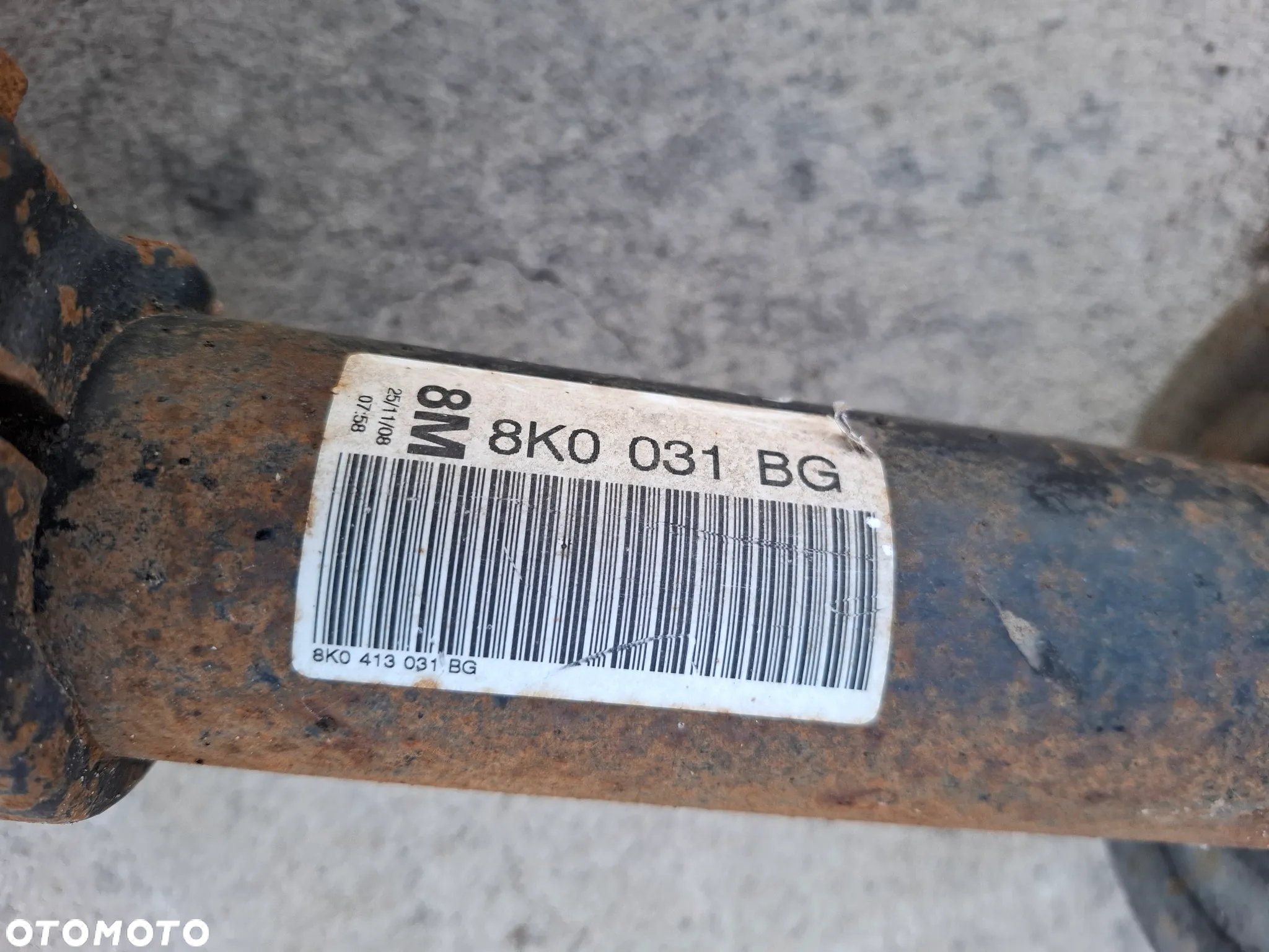 Amortyzatory Przód Przednie Komplet Audi A4 B8 A5 8K0413031BG 8K0031BG - 6
