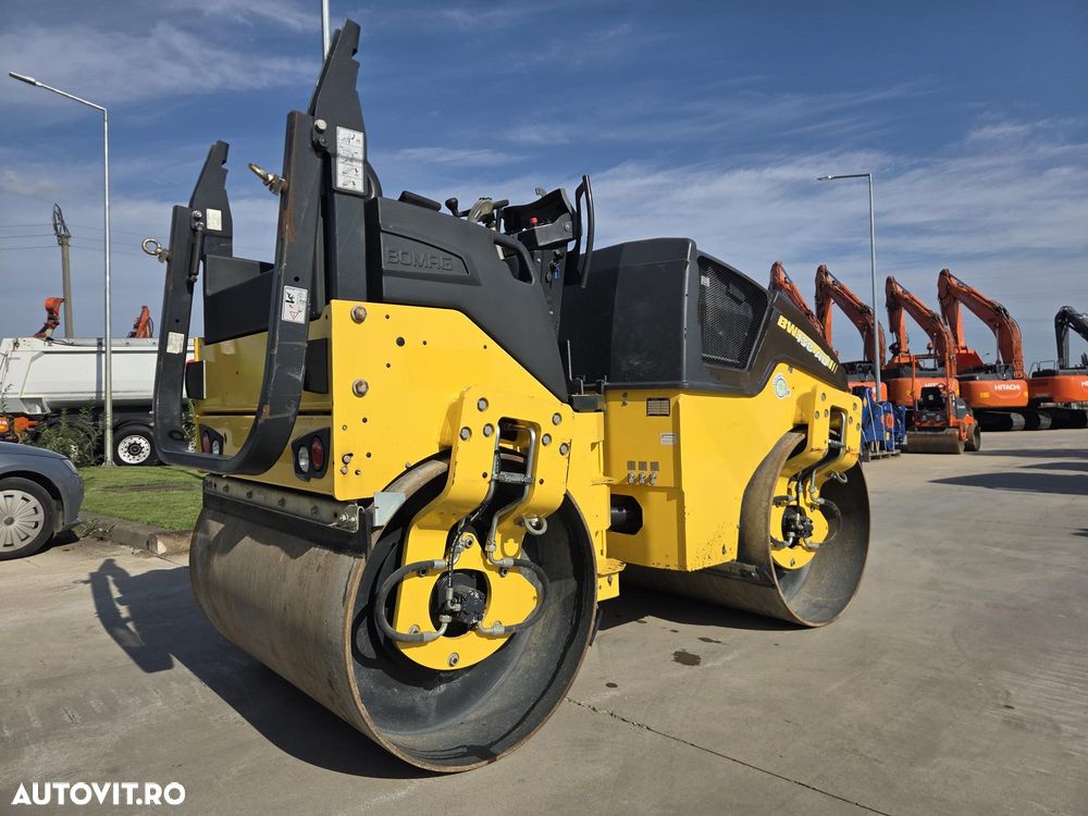 Bomag BW136, 2021, 836h, Masa operationala 5,5 tone, latime tambur 1,4m, motor Kubota 50CP, CE, Lung 2,8m, inalt 2,7m, produs si rulat in GERMANIA, posibilitate leasing 4 ani-PROMOTIE 29.900 EUR+Tva - 15