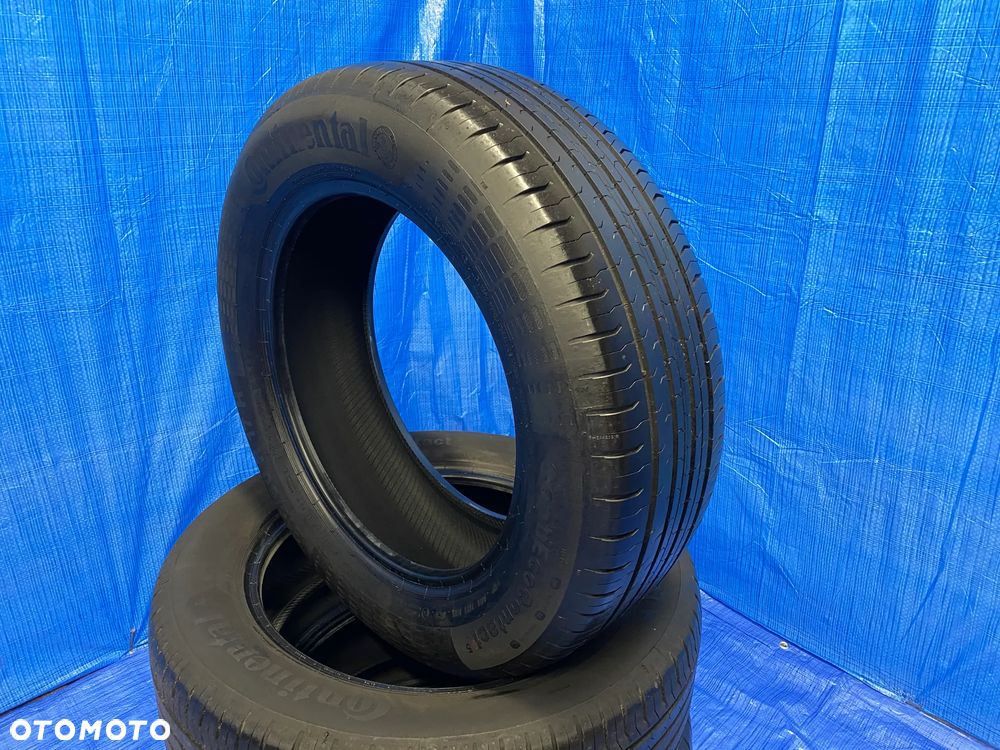 OPONA 17 OPONY LETNIE LATO KOMPLET OPON 4SZT CONTINENTAL CONTI ECOCONTACT 5  215/60R17 96H BIEŻNIK 6,3mm - 5