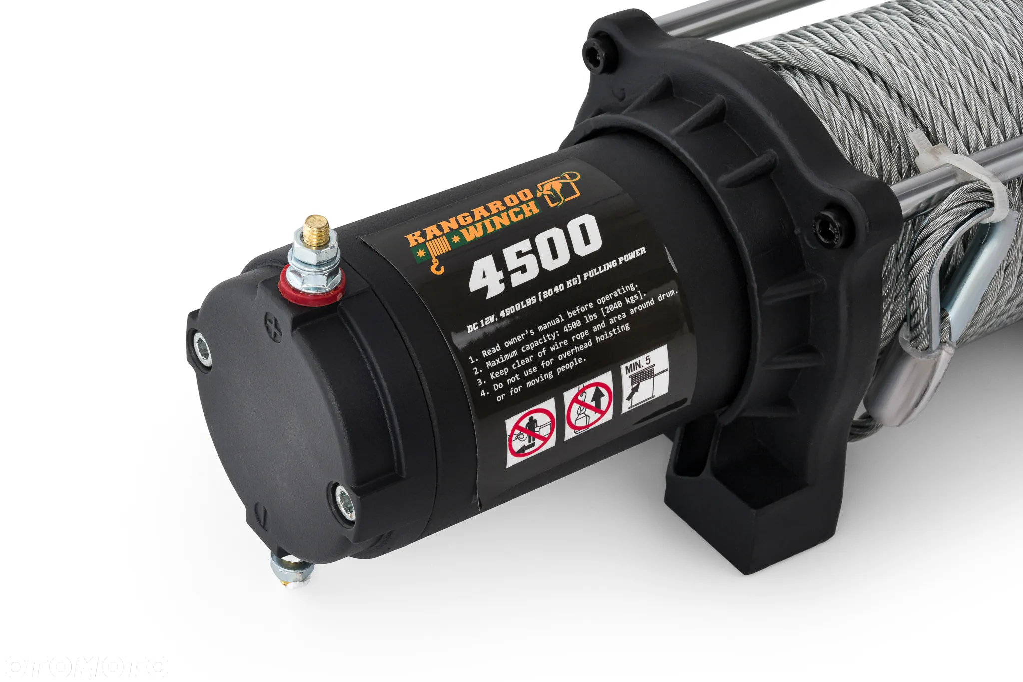 Wyciągarka Elektryczna Kangaroowinch K4500 12V Ze Sterowaniem Bezprzewodowym - 5