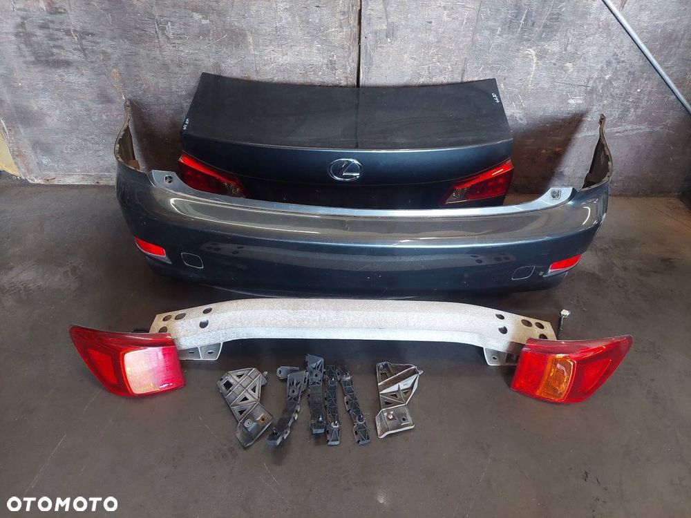 KOMPLETNY TYŁ LEXUS IS II 1G0 KLAPA ZDERZAK LAMPY - 1