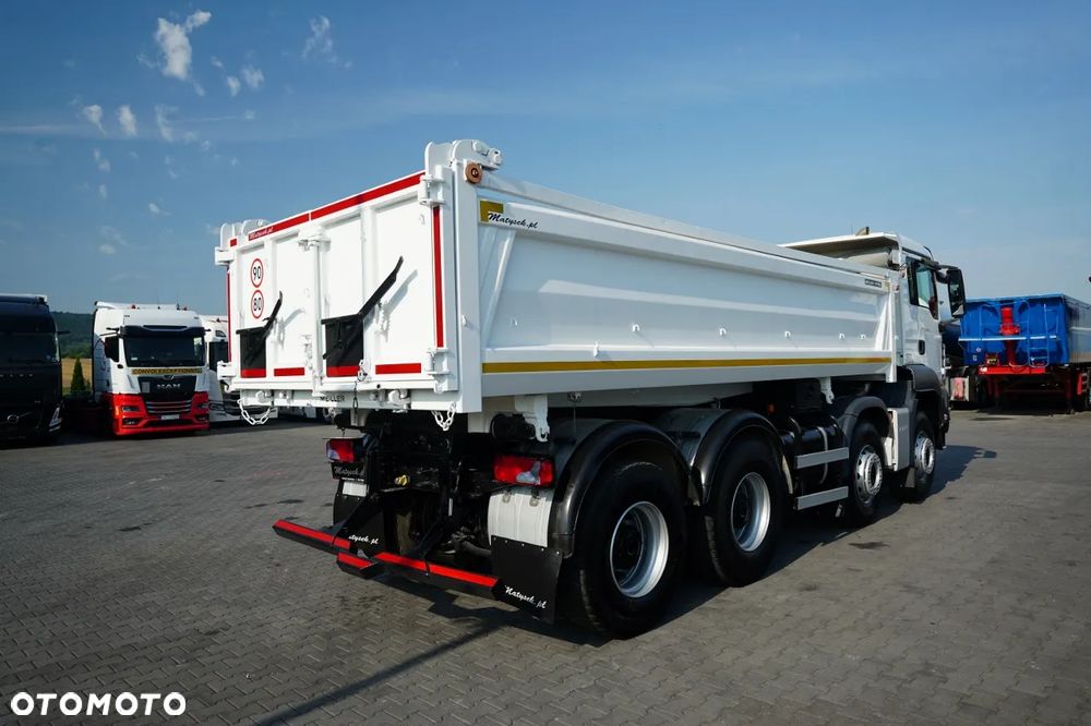 MAN TGS 35.420 / 8X4 / WYWROTKA 2 STR. / MEILLER KIPPER / HYDROBURTA / AUTOMAT / EURO 6 - 13