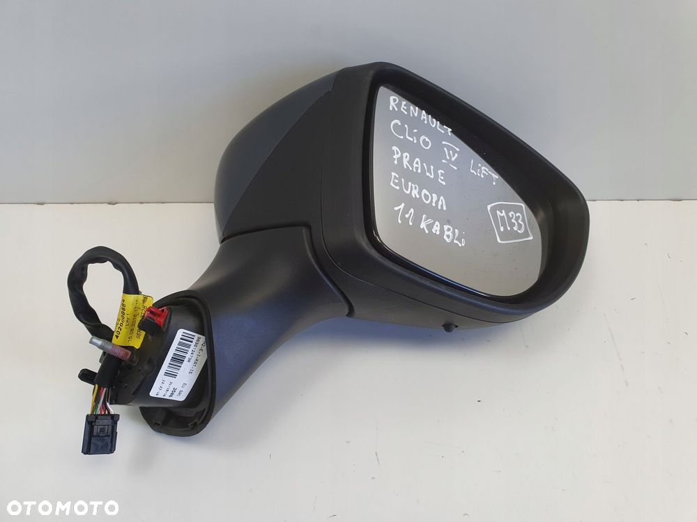 LUSTERKO Renault Clio IV 12-20r _ PRAWE PASAŻERA europa 11 pin 963012473R - 9