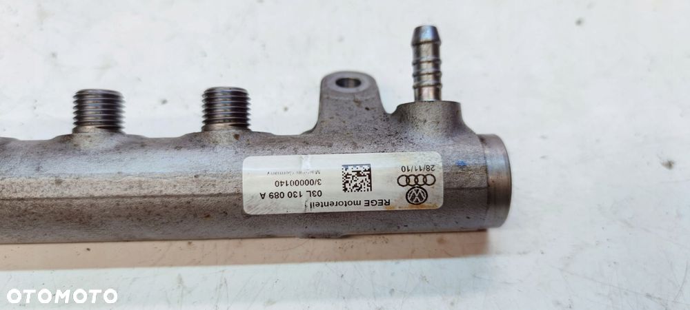 LISTWA WTRYSKOWA AUDI VOLKSWAGEN SEAT SKODA 2.0 TDI CR 03L130089A - 2