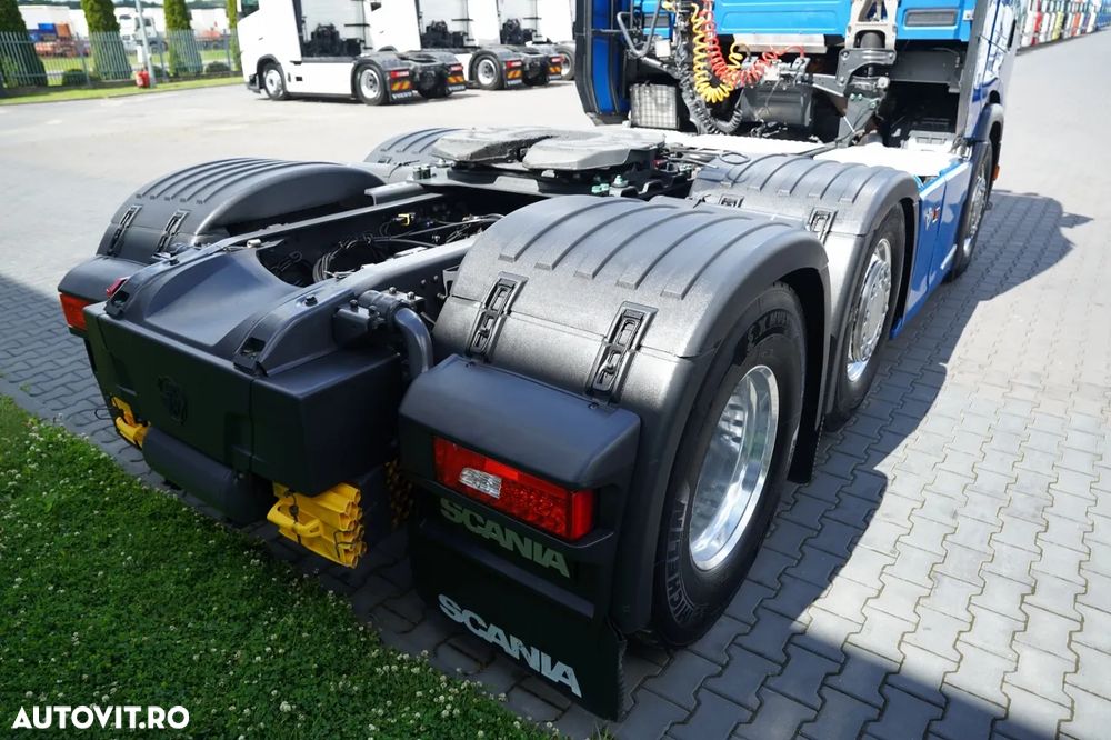 Scania S 580 / V8 / 6x2 / PUSHER / RETARDER / I-PARK COOL / FULL AIRMATIC / JANTE ALIAJ / EURO 6 / - 17