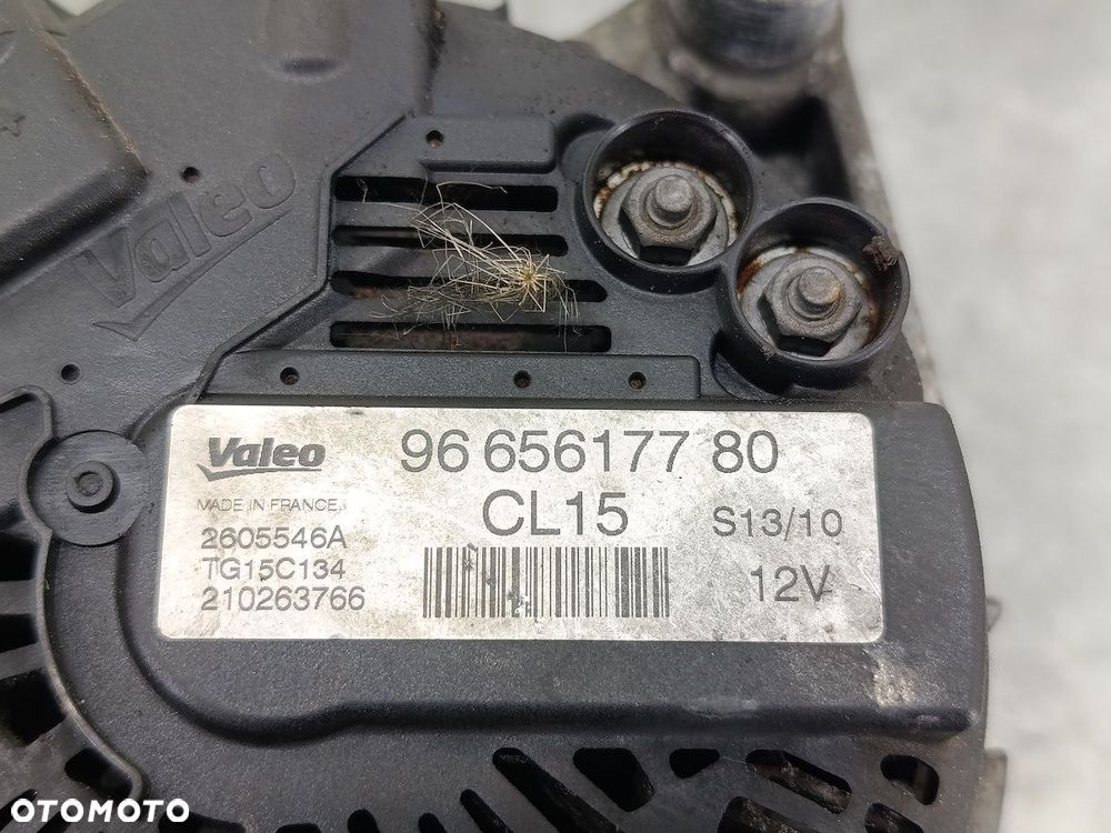 ALTERNATOR CITROEN C4 GRAND PICASSO I 9665617780 TG15C134  VALEO 1.6 HDI - 1