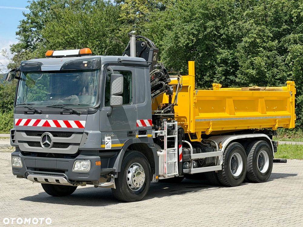 Mercedes-Benz ACTROS 2636 * HIAB 122 B-2 HIDUO + PILOT + BORDMATIC *6x4*STAN BDB - 7