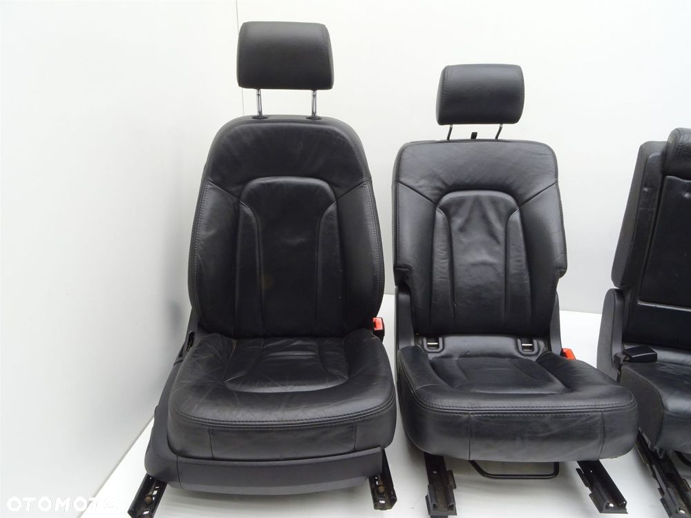 Komplet foteli przód tył kanapa skóra 8e0881106ca audi q7 4l - 5