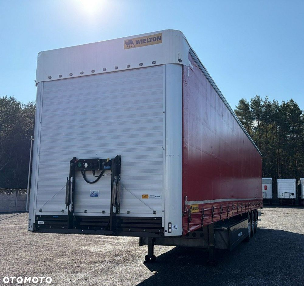 Wielton Firana Standard, Dach podnoszony, Oś podnoszona - 10