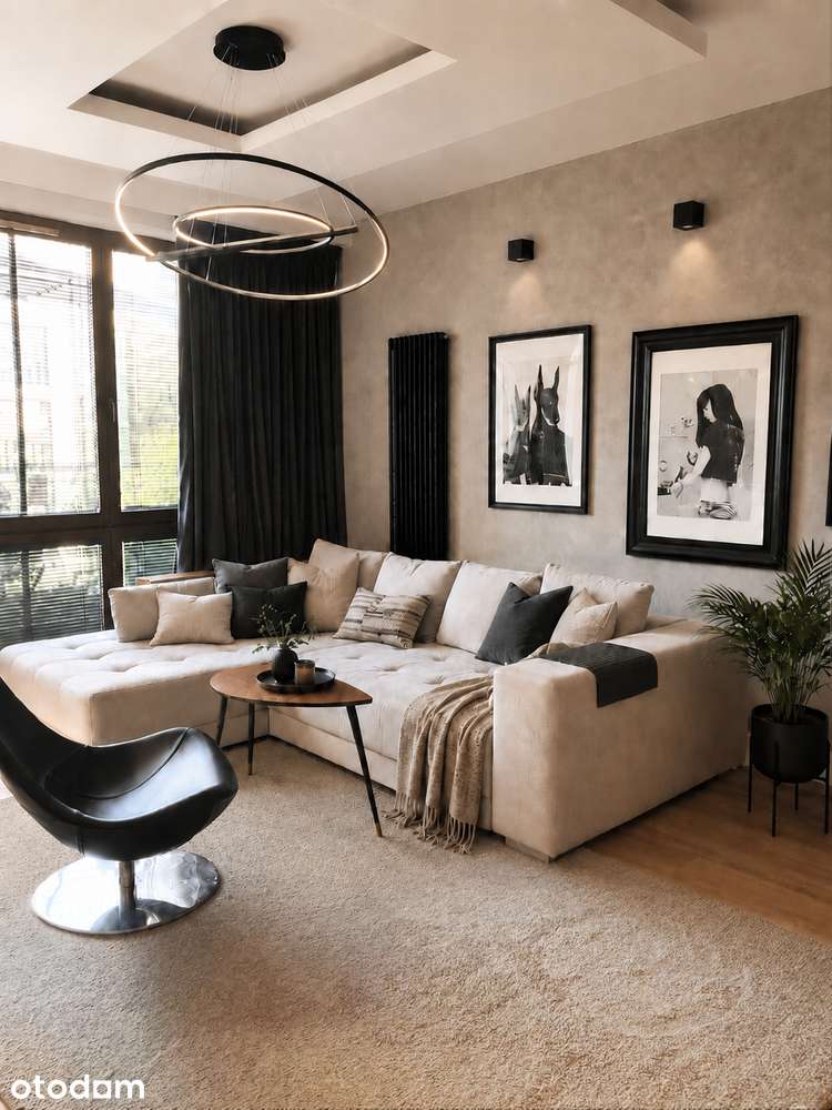 Stylowe mieszkanie 53 m² po generalnym remoncie z wysokimi sufitami.