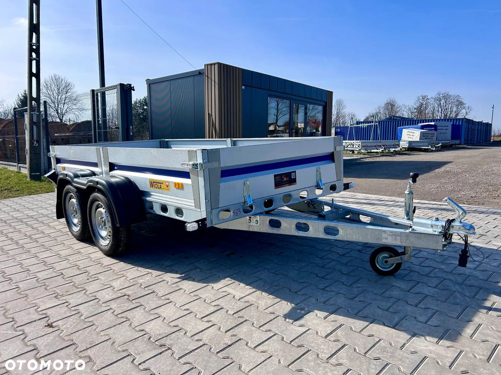 Wiola SILEZIA PLUS / DOSTAWA! / 292x142x38 / 2 osie / DMC 750 kg / bardzo MOCNA - 4