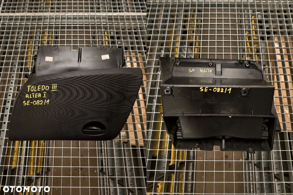 VOLKSWAGEN PORSCHE AUDI SKODA SEAT SCHOWEK PASAŻERA, ŚRODKOWY, KIEROWCY. - 34