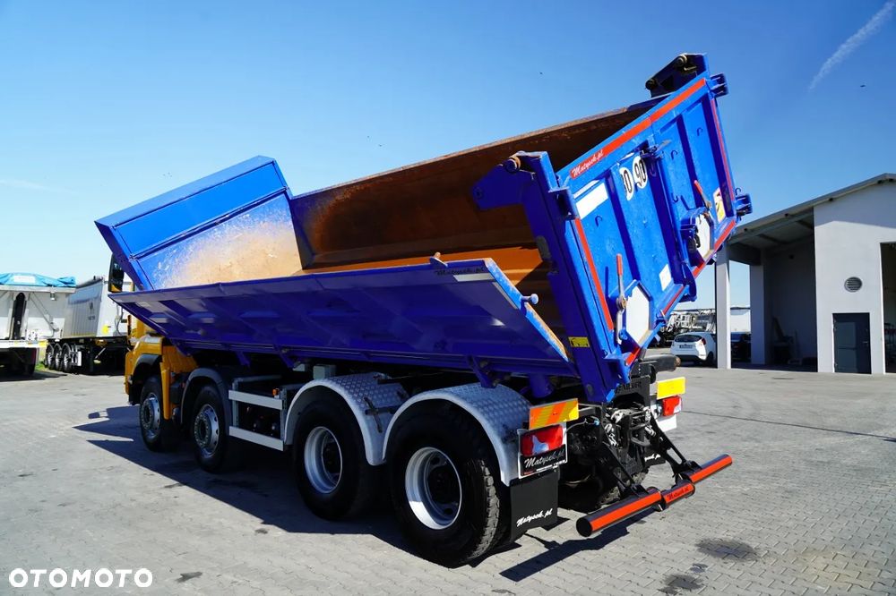 MAN TGS 35.500 / 8x4 / WYWROTKA / HYDROBURTA / BORDMATIK / NAVI / 2019 ROK - 9