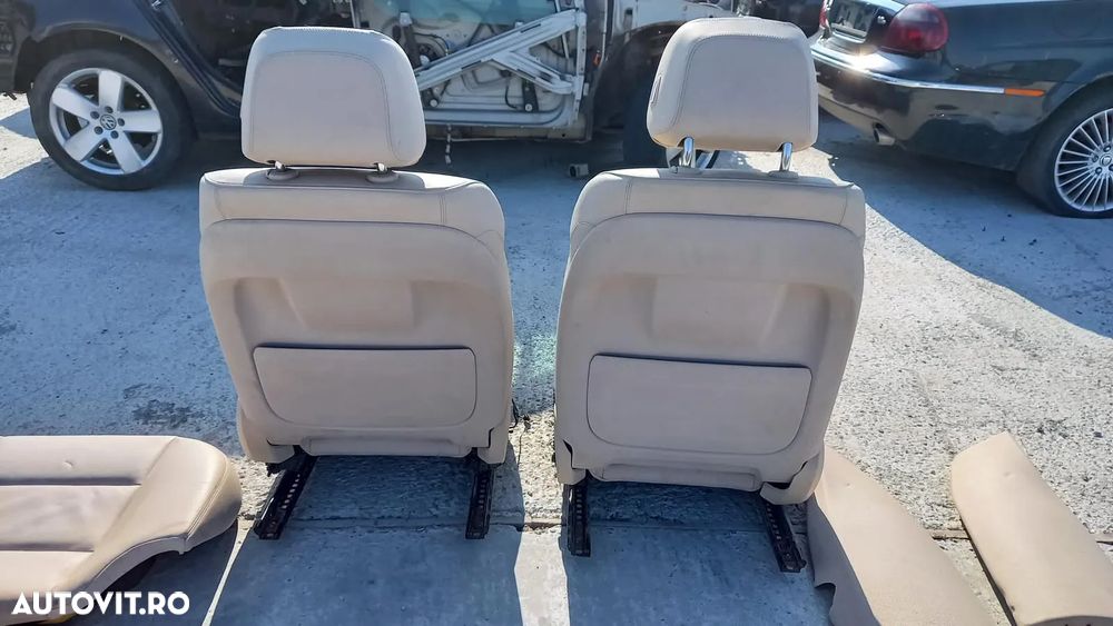 Vand Interior Full Piele Crem BMW F11 / Seria 5 / Electric / Incalzit - 3