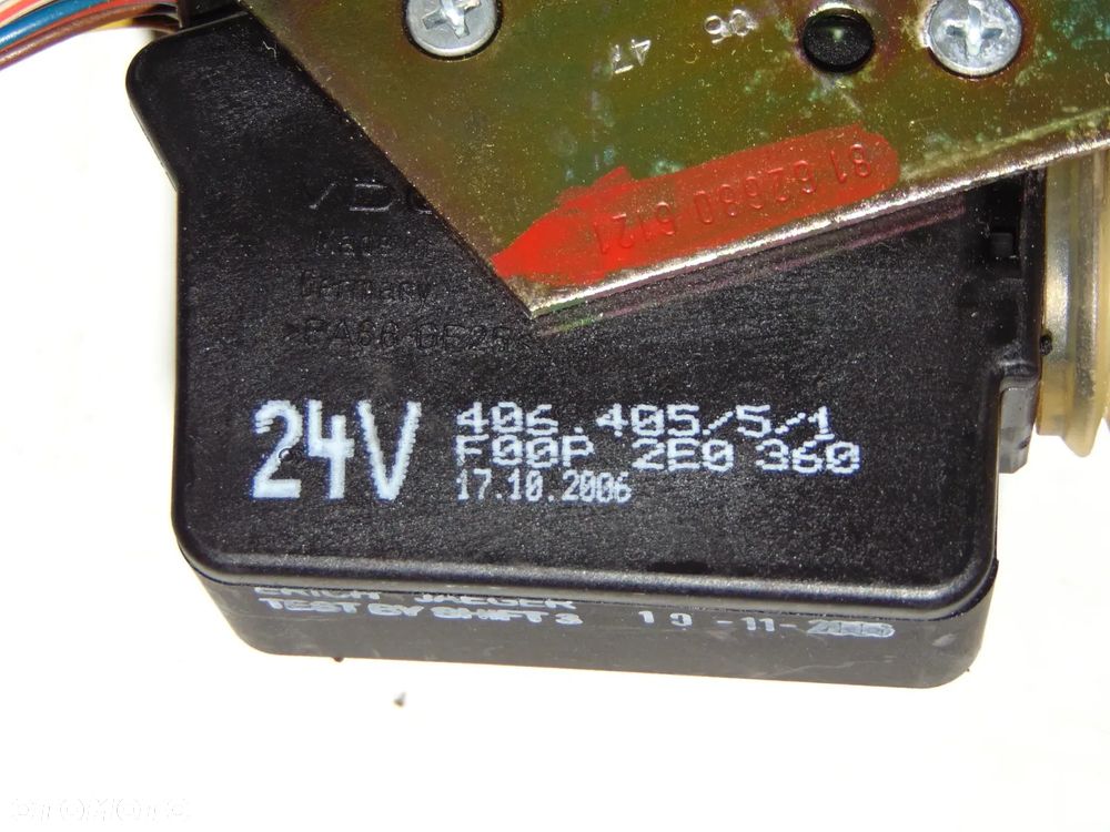 Zamek siłownik centralnego zamka lewy kierowcy 81626806121 MAN TGA TGL TGX - 12