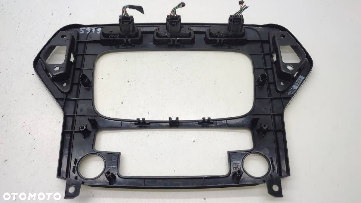 RAMKA RADIA KONSOLI DEKOR PANEL AWARYJNYCH FORD MONEO IV MK4 7S7118522 - 5