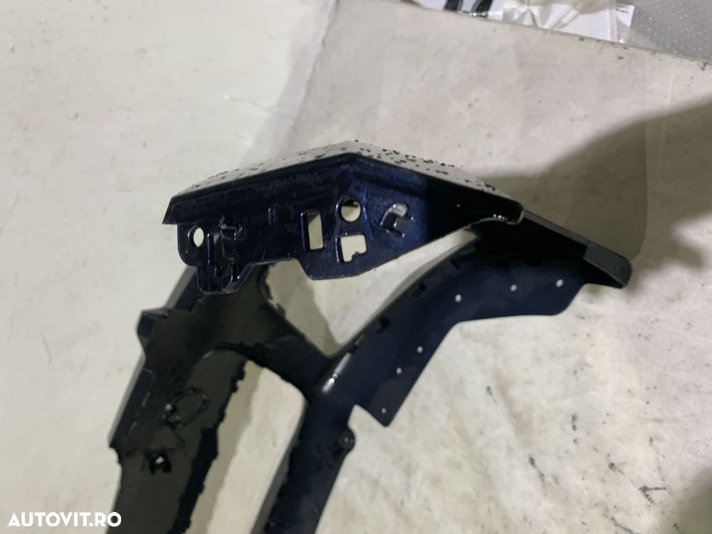 Bara fata BMW Seria 3, G21/G21, M-Sport, 2019, 2020, 2021, 2022, cod origine OE 51118069346, cu gauri pentru senzori de parcare (6). Fisurata usor mijloc jos. - 7