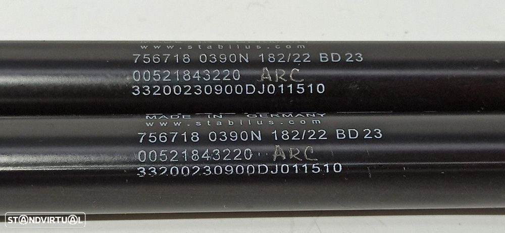 AMORTECEDORES DA MALA FIAT 500 E NEW 500 ICON HB - 2