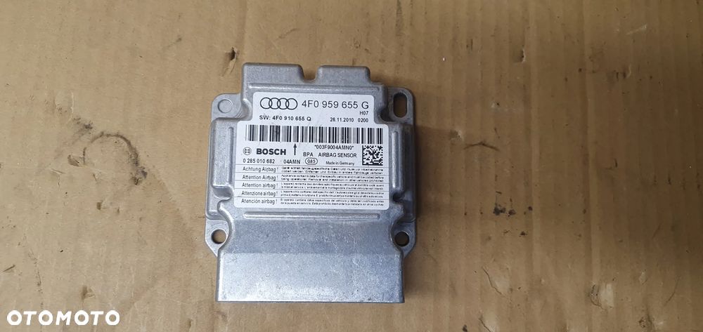Moduł Sensor Airbag Poduszek Audi A6 C6 4F0959655G - 1