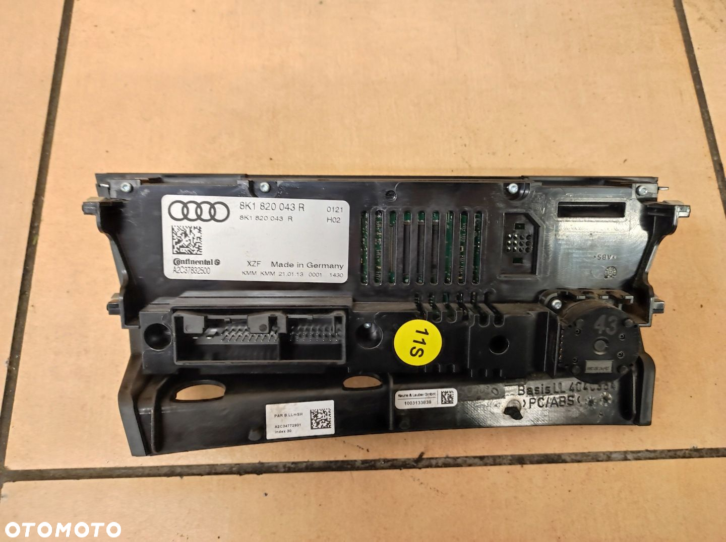 Panel klimatyzacji Audi A5 8T Lift - 4