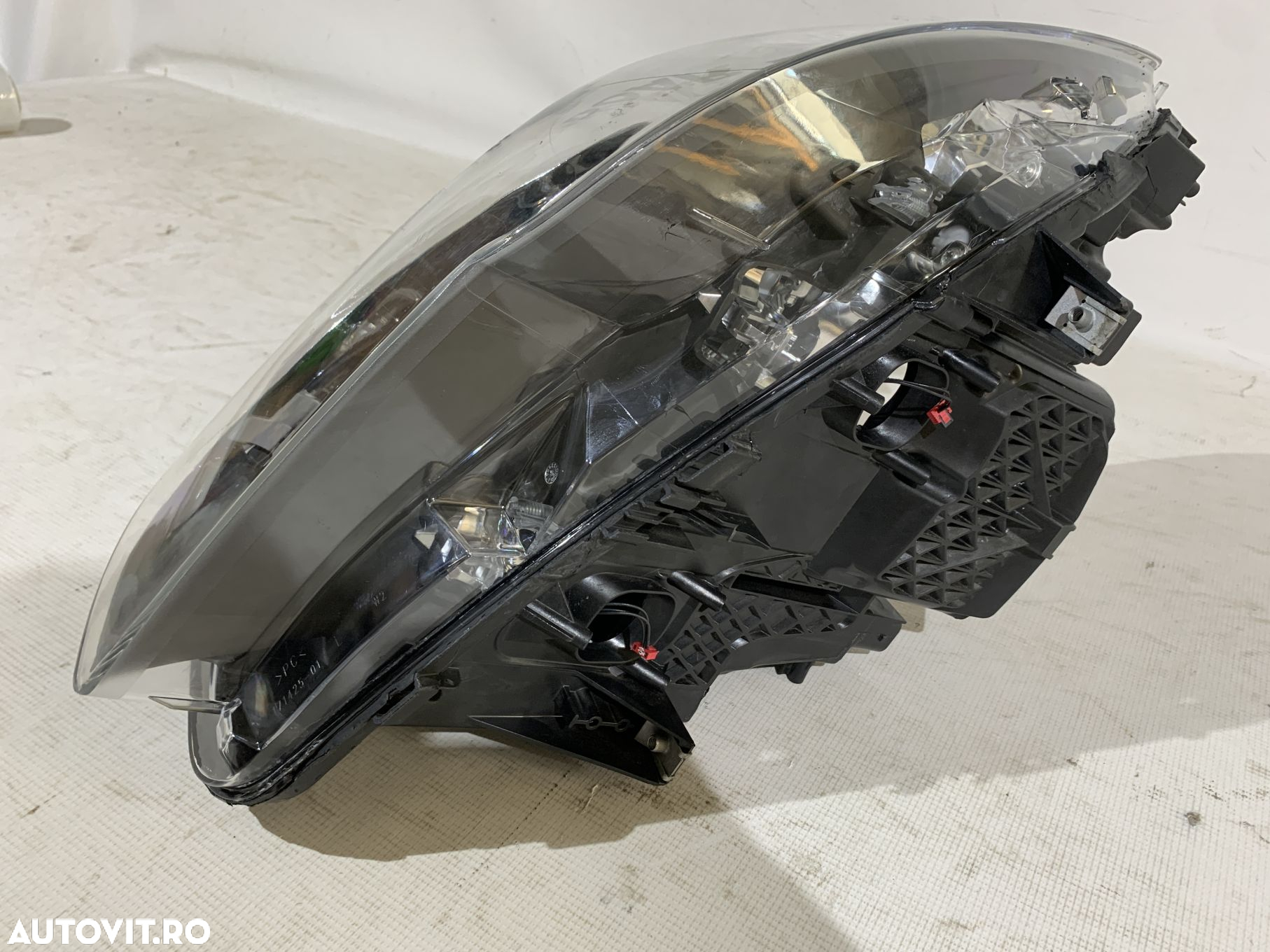 Far stanga BMW seria 5, F10, F11, LCI,Facelift, bi-xenon, fara adaptiv, 2013, 2014, 2015, 2016, cod origine OE 7343911 - 12