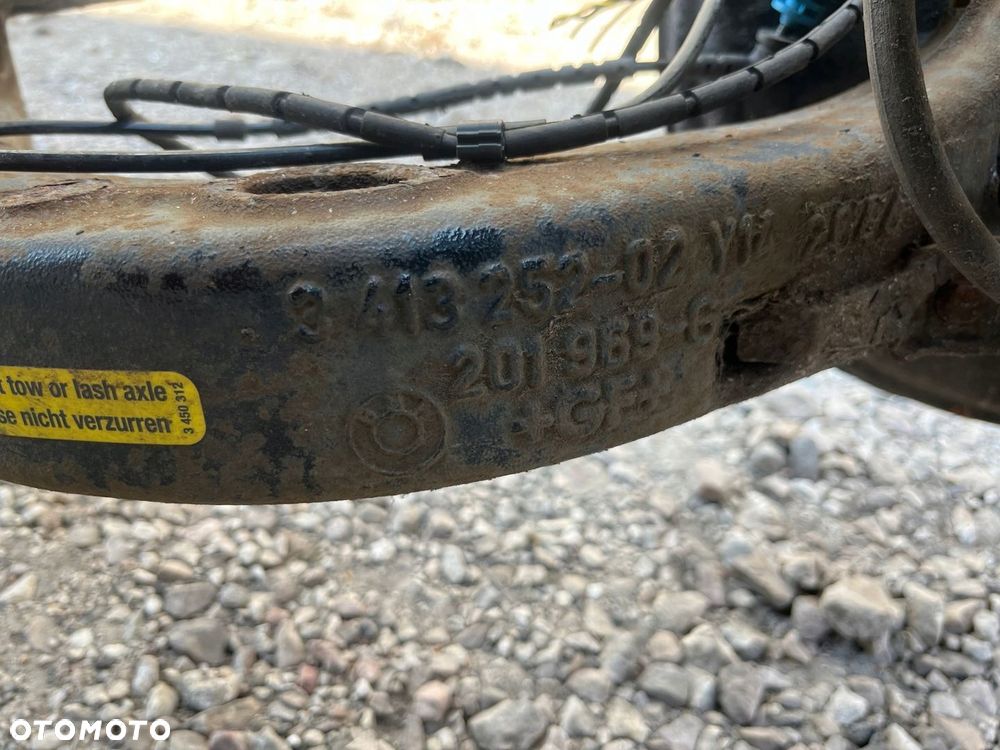 Zawieszenie belka wozek wahacze tyl BMW X3 E83 LIFT 2.0 D 177 KM KOMPLET - 8