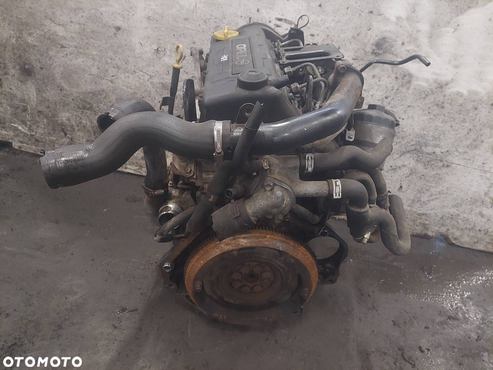 SILNIK DIESEL + POMPA WTRYSKI TURBO OPEL ASTRA G 1.7 DTI Y17DT - 7